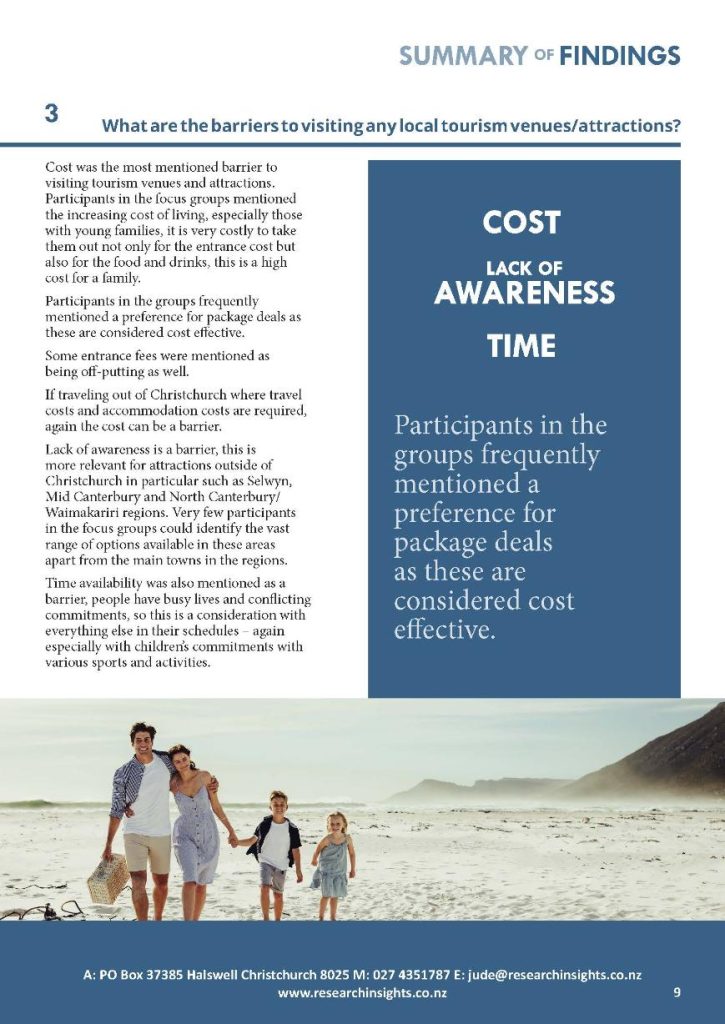 Domestic Tourism Study 2024 report Page 09