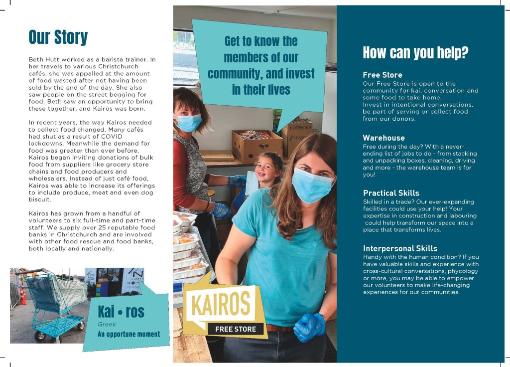 Volunteer brochure Page 2