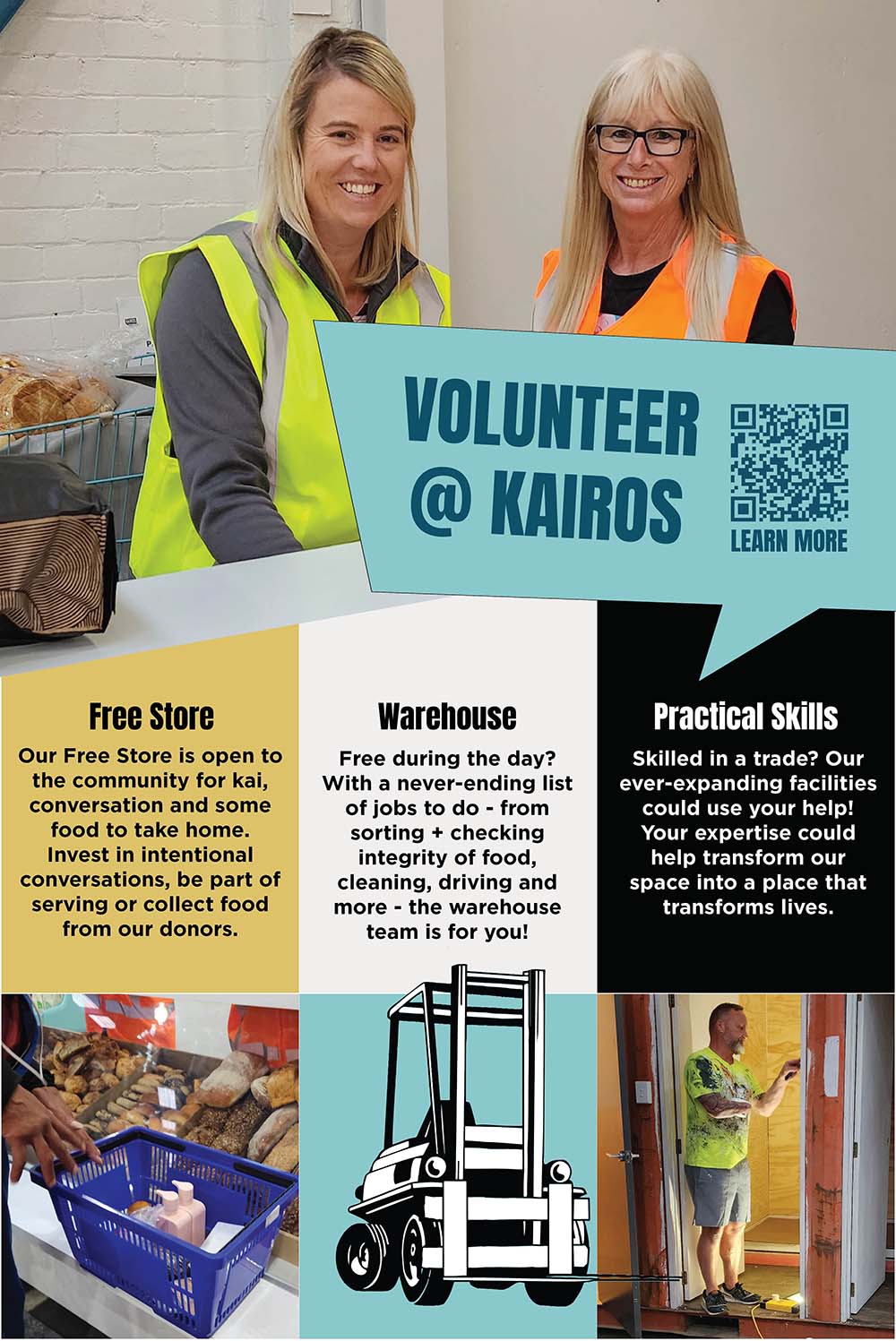 Banner design for not-for-profit organisation