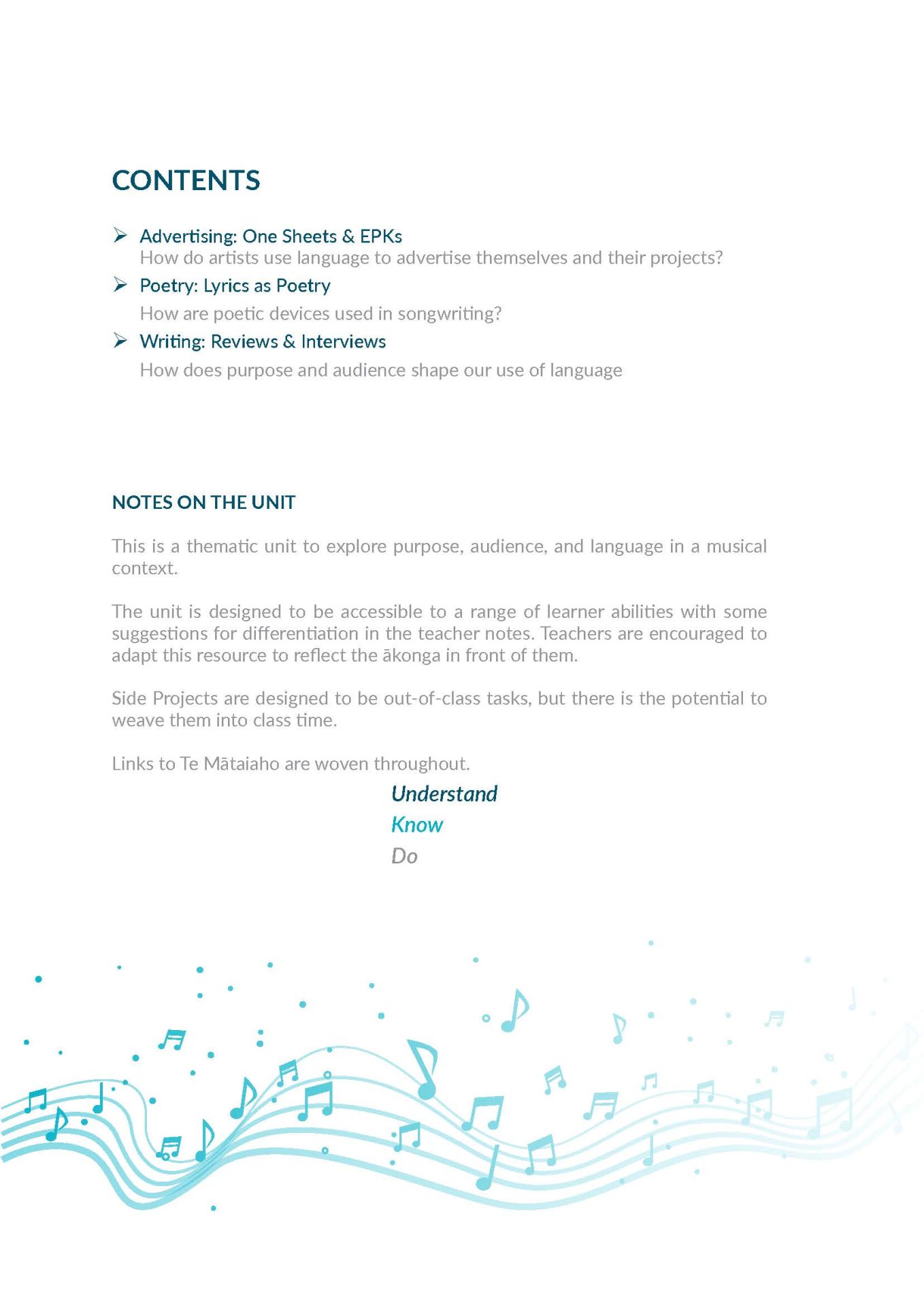 Page Layout for Educational Resource