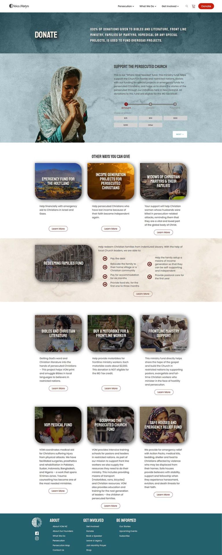 donations page scaled