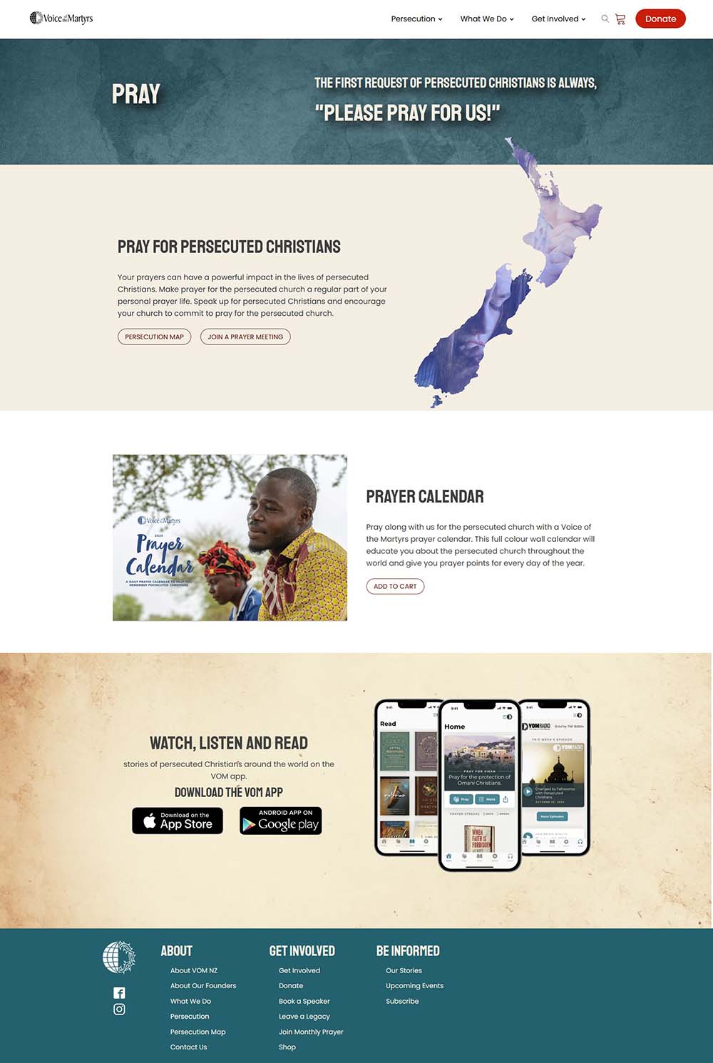 prayer resources page