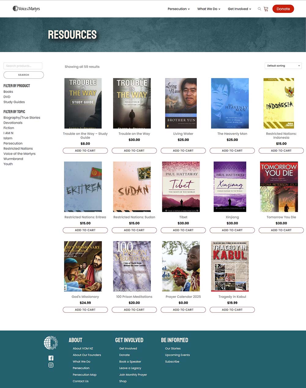 resources page