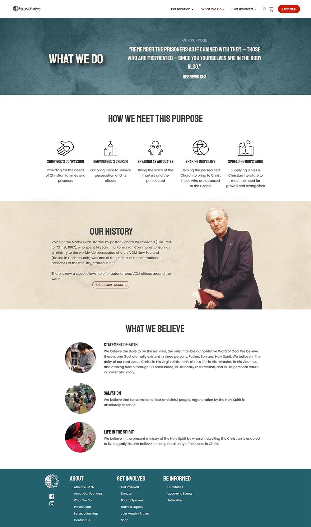 what we do page