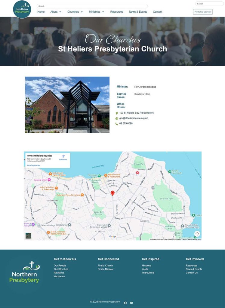 northpres church page