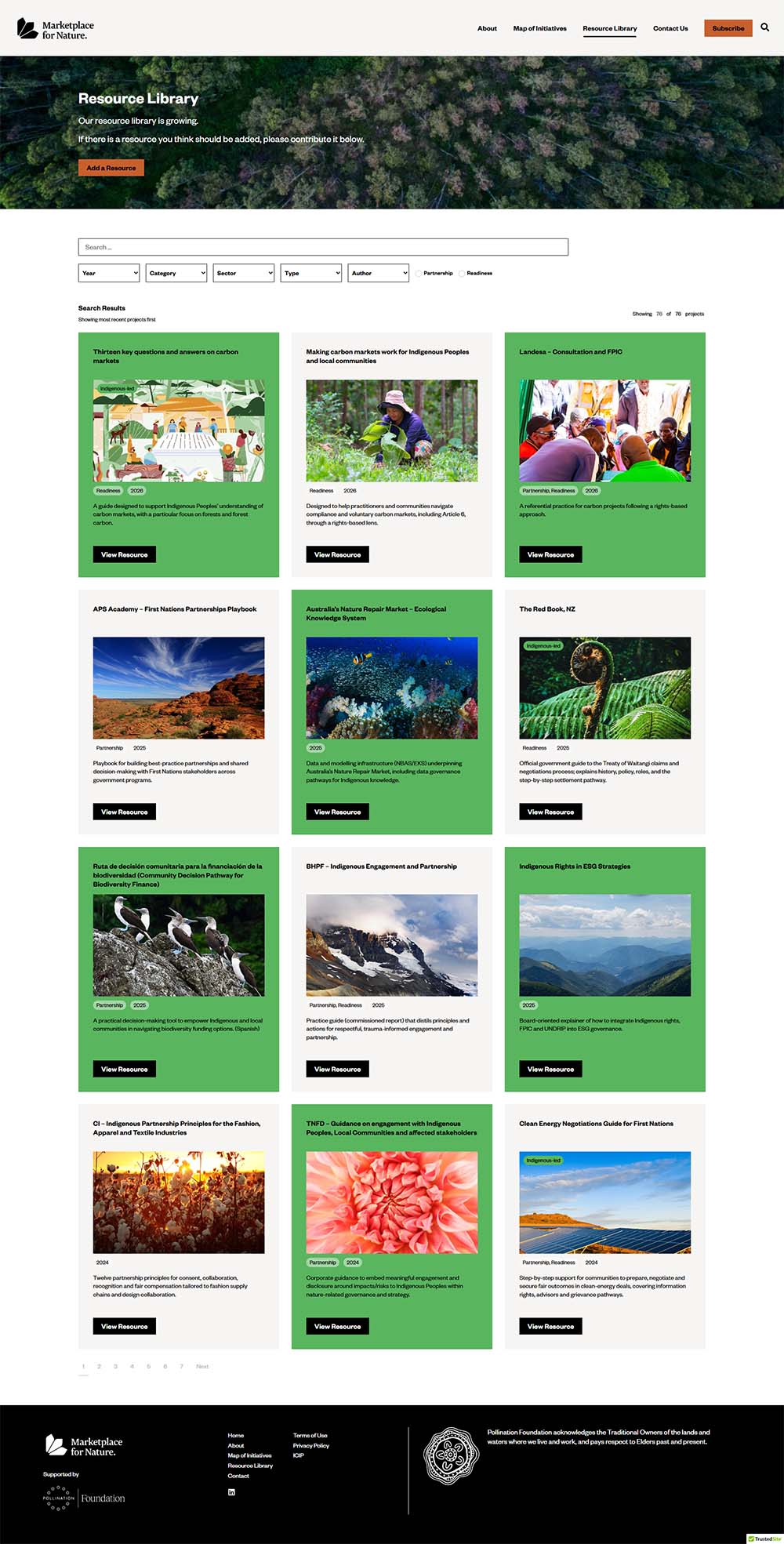 resource page